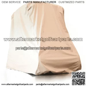 Red Dot 4-Passenger Lifted Cart Storage Cover (Universal Fit)