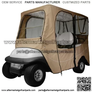 Classic Accessories Deluxe Khaki 4-Passenger Enclosure (Universal Fit)