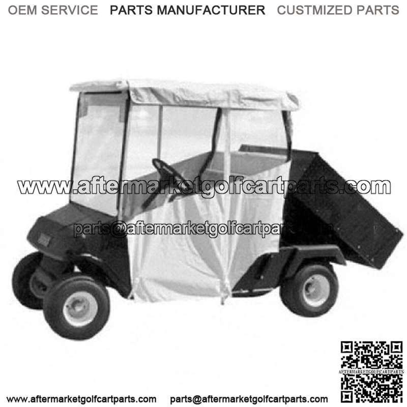 EZGO TXT 4-Passenger 3-Sided Over-The-Top Enclosure