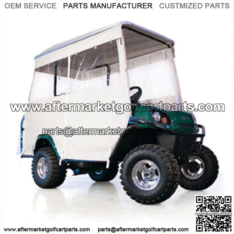 EZGO L4/S4 3-Sided Track Style Enclosure W/Factory Top
