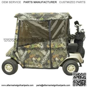 EZGO TXT Camo 3-Sided Over-the-Top Enclosure (Fits 1994-Up)