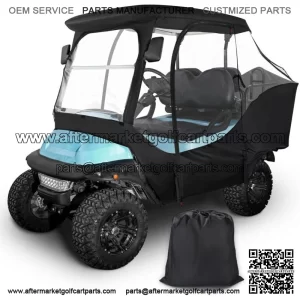 4 Passenger Golf Cart Enclosure for Club Car Precedent,600D Driving Golf Cover