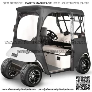 Golf Cart Enclosure for EZGO TXT RXV 2 Passenger, 600D Golf Cart Driving Cover