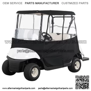 600D Golf Cart Cover Enclosure Protector 2 Passenger for Club Car EZGO YAMAHA