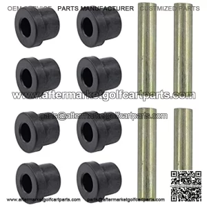 Set of 2 Leaf Spring Bushing Kit Front Rear for Club Car DS 1976-Up and Electric Golf carts