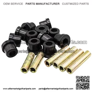 Front Upper A Arm Suspension for Club Car DS Gas Electric Golf Cart,Bushing and Sleeve Kit 1016346 1016349 1016350
