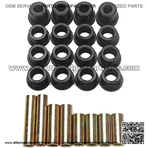Bushing and Sleeve Kit for Club Car Ds, Golf Cart Front or Rear Leaf Spring and Front Upper A Arm Suspension, for 1992 and up DS Models