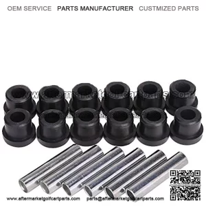 Golf Cart Bushing and Sleeve Kits for Club Car DS (1981-Up) and E-Z GO (1994-up) and EZGO TXT/Medalist 1994-up,Front or Rear Leaf Spring Bushing with Sleeve Kits 1015583, 1012303