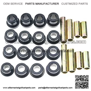 Front Upper A Arm Suspension & Front Lower Spring 1016346 1015583 1016349 1016350 1012303 Bushing and Sleeve Kit for Club Car DS Gas Electric Golf Cart