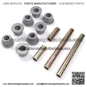 Golf Cart Control Arm Bushing Kit for Club Car Precedent 2004-up Includes 8 Rubber Bushings and 4 Metal Spacers