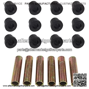 Bushing and Sleeve Kit for and TXT 1994-UP, Golf Cart Front or Rear Leaf Spring & Front Upper A Arm Suspension fit Models Gas