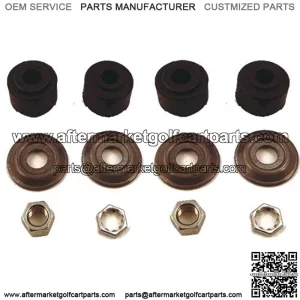 (2 Golf Cart Shock Absorber Bushing Kits Fits (1982+) and Precedent Two Front/Rear Stud
