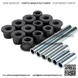 Golf Cart Front Lower Spring & Control A Arm Bushing Sleeve Kit for Precedent 2004-up Gas and Electric