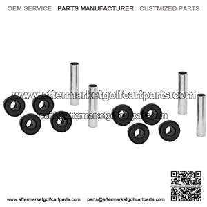 (2) Txt/Medalist (94+) Gas/Electric Golf Cart Rear Leaf Spring Rubber Bushing Kits