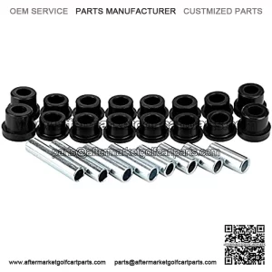 Front Lower Spring & Upper A Arm Bushing Kit for Club Car DS Golf Cart, OEM 1016346 1016349 1016350
