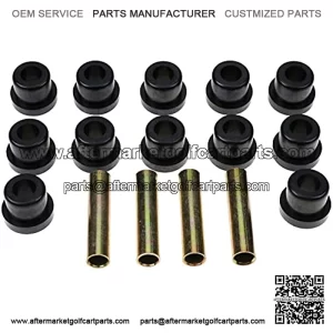 Front and Rear Leaf Spring Bushing Set Bushing Kit 1012303 1015583 225-829 for Club Car DS Golf Cart G&E 1981-up and TXT 1994-up