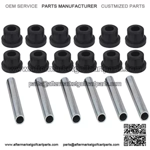 Club Car Bushing Kit, Golf Cart Rear Leaf Spring Bushing Kits for TXT/Medalist (94+) Gas/Electric Club Car DS Golf Cart