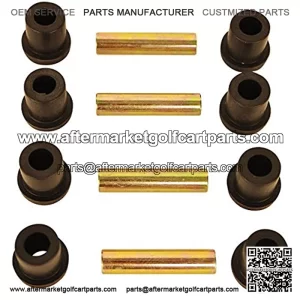 Club Car DS Rear Leaf Spring Bushing & Sleeve Kit for G&E Golf Cart 1976- Up