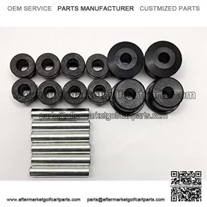 Complete Rear Leaf Spring Bushing & Sleeves Kits for EZ-GO RXV Golf Cart 2008 up