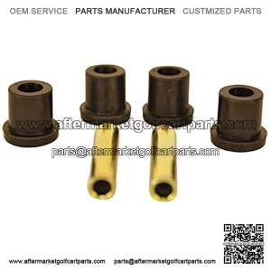 Front Leaf Spring Bushing and Sleeve Kit Fits Club Car DS Golf Cart 1981 up