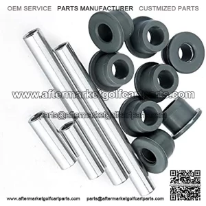 Leaf Spring Bushing Kit, Front or Rear Leaf Spring& Front Upper A Arm Suspension for Club Car Precedent Golf Cart, Bushing and Sleeve Kit