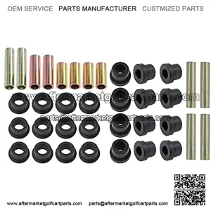 Front Rear Leaf Spring Bushing Kit+Front Lower Spring and Upper A Arm Suspension for Club Car DS Golf Cart Bushing Kits