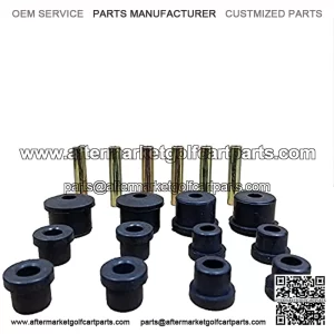 Golf Cart Accessories Rear Leaf Spring and Sleeves Bushing Kit fits G&E RXV (2008-UP) #620160 620161 624030