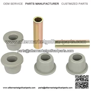Golf Cart Front Heavy Duty Leaf Springs Kit with Bushings & Sleeves Front 4 Bushings and 2 Metal Sleeves Leaf Spring Kit 102287401 102956201 102288101 Sleeve 7742 Bushing 9452