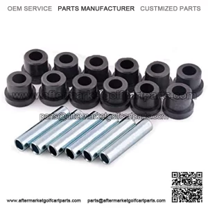 Rear Leaf Spring Bushing & Sleeves Kits for Club Car DS Golf Cart 1981-up & TXT/Medalist 1994-up