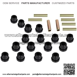 Golf Carts Heavy Duty Leaf Springs Kit 8 Sleeves & 16 Bushings for TXT 1994 up Gas Electric Golf Cart Part Leaf Springs for for Club Car Golf Cart Springs