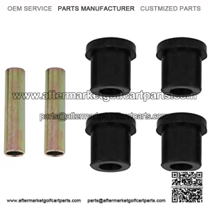 Front Leaf Spring Bushing Sleeves Kit for Club Car DS Golf Cart 4 Bushings # 101558 and 2 Sleeves # 1012303