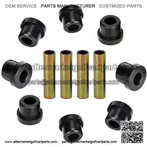 Rear Leaf Spring Bushing Kit for txt 1994-Up Gas Electric Golf Cart Pack-4