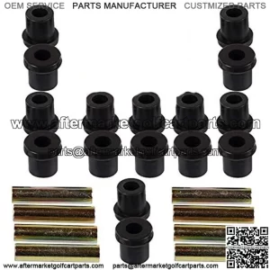 Club Car DS Golf Cart Front & Rear Leaf Spring Bushing Kit for 1981-Up Models