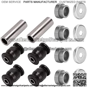 Golf Cart Front Lower Arm Bushing Kit for Yamaha G&E G22 G29,Front Control Arm Bush Collar Thrust Cover OEM #2HR-23526-00-00/90381-18001-00/90387-12016-00/JN6-F2124-10-00/401-22128-01-00