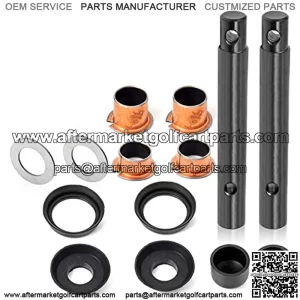 Steering Knuckle King pin & Bushing Repair Kit Compatible with Yamaha Golf Cart G2 G8 G9 G11 G14 G16 G19 G20 1985-2001
