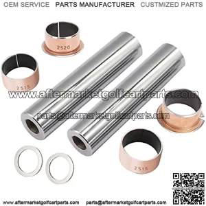 EZGO TXT/RXV Golf Cart Bushing Spindle King Pin Tube,ClCopper Sleeve Kit Replaces# 70648G01, 70749G01, 70745G01
