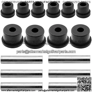 Rear Leaf Spring Shackle Bushing Sleeves Kits for EZGO RXV 2008-up Gas/Electric Golf Cart Models Replaces OEM # 620160, 620161, 624030