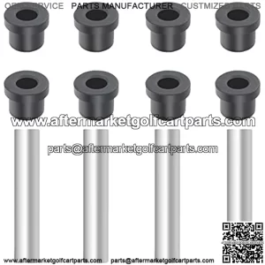 Golf Cart Rear Leaf Spring Bushing and Sleeve Kits for EZGO TXT 1994-up, Bushings OEM# 70289-G01 Sleeves OEM# 70289-G02