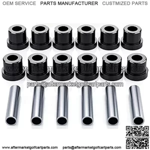 Rear Leaf Spring Bushing Set fit for Golf Cart Club Car DS (1992-up) EZGO TXT & Medalist (1994-up) Replacement Part 70289-G02 70291-G01 1012303 1015583