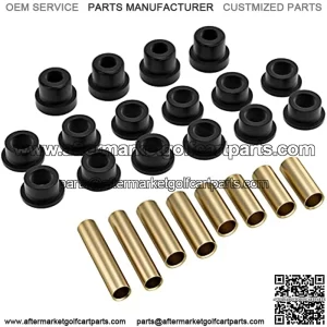 Alvar New Bushing Kit Replacement for Club Car Ds Bushings Front Leaf Spring & Front Upper A Arm Suspension for Club Car DS Golf Cart Bushing and Sleeve Kit 1992 and up DS Models