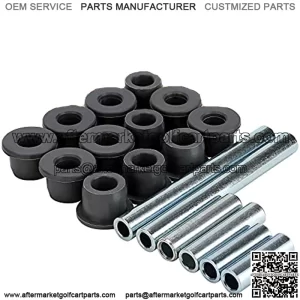 Front Spring & A Arm Bushing Kit for Club Car Precedent 2004-up Electric and Gas Golf Cart, OEM# 102956201 102287401 102288101 102956201 102287601 102287701