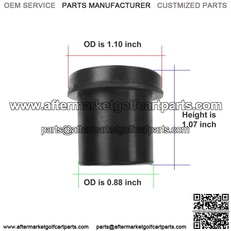 Golf Cart Bushing Kit Front Rear Leaf Spring Bushing Kit for Club Car DS 1981-Up - Image 4