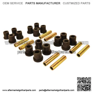 Front Rear Leaf Spring Bushing Set For Club Car DS Carryall Golf Cart, Set of 4