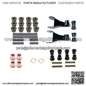 Golf Cart Front Rear end Bushing Kit W/ Shackle for Club Car Precedent 2004-2013