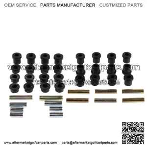 Front Rear End Bushing Kit for Club Car DS Carryall, Front Rear Springs & A-Arms