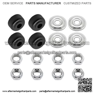 Golf Cart Shock Bushing Kit for Club Car DS/Precedent EZGO TXT/Marathon 1982+