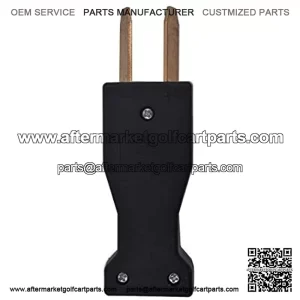 Golf Cart Accessories Plug 2 Prong Charger Plug DC Crow foot Charger Handle Plug for 36 or 48 Volt Fits for Club Car Golf Carts