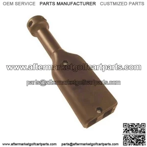 EZGO PowerWise Charger Plug Handle for "D" Shaped Plug, Black (No Internal Parts)