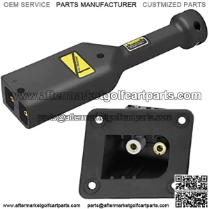 Golf Cart 36V PowerWise Charger Receptacle and W/Handle Plug for EZGO Medalist TXT 1996 Up OEM 73345-G01&73063-G01