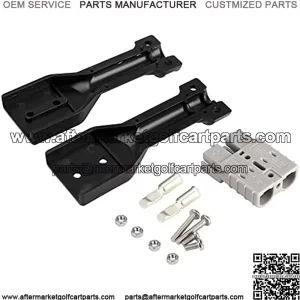 Golf Cart Charger Plug SB50 Connector Kit for EZGO Marathon, Medalist, XI-Series 36V Models, OEM 18972-G1 18972G1 Total Charger Handle with Contact Pins